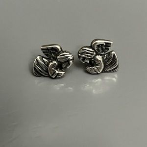 James Avery Praying Angel Earrings Stud Posts